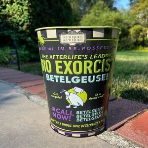 Beetlejuice Tin Popcorn Bucket